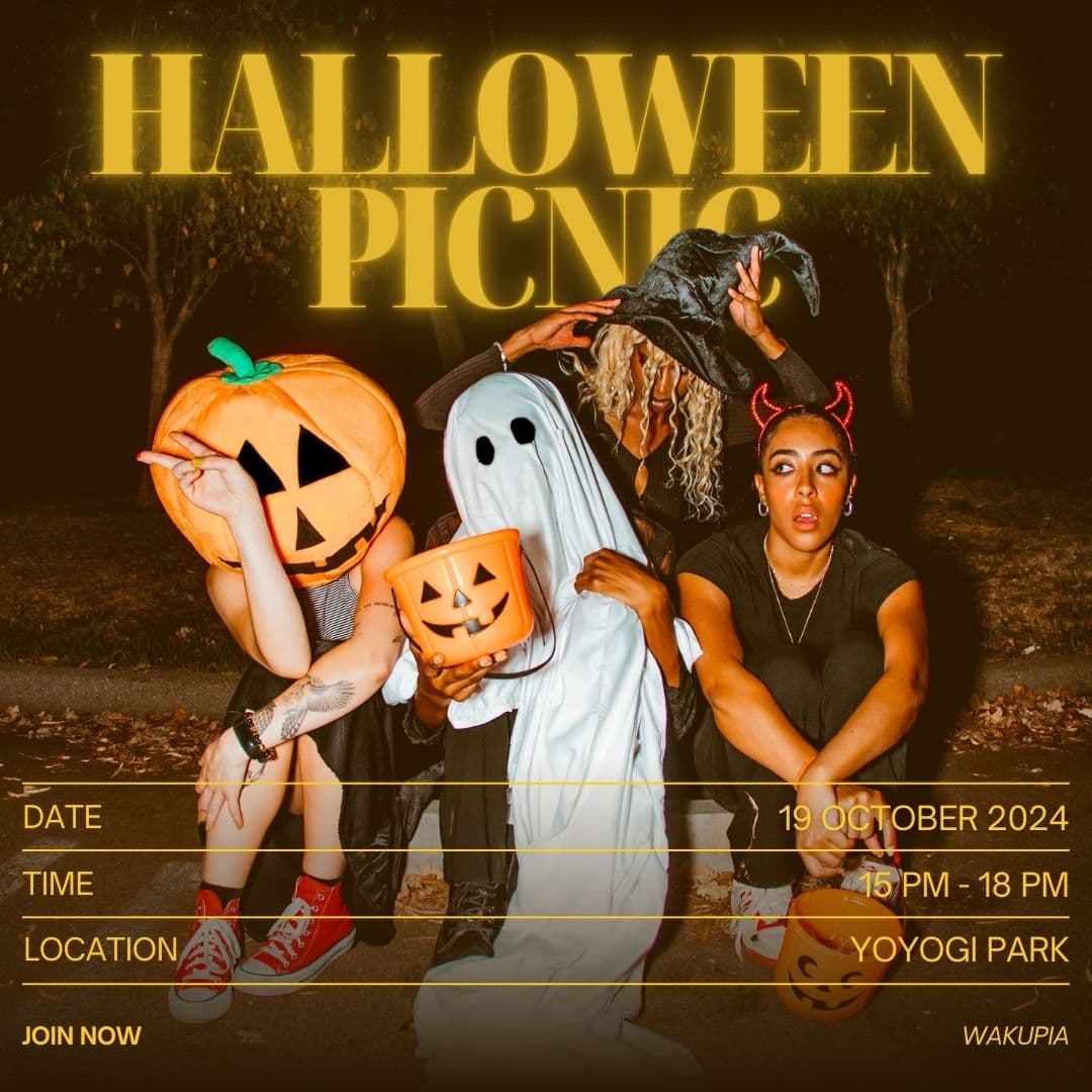 🎃ハロウィン国際交流ピクニック😈International Halloween Picnic🍻